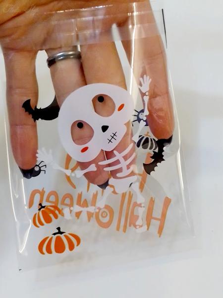 Halloween Geschenktütchen Skelett